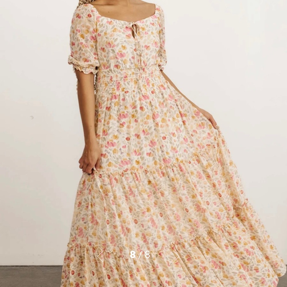 Beautiful floral maxi dress